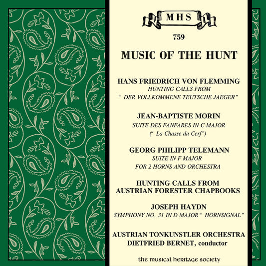 Music of The Hunt - Austrian Tonkunstler Orchestra, Dietfried Bernet