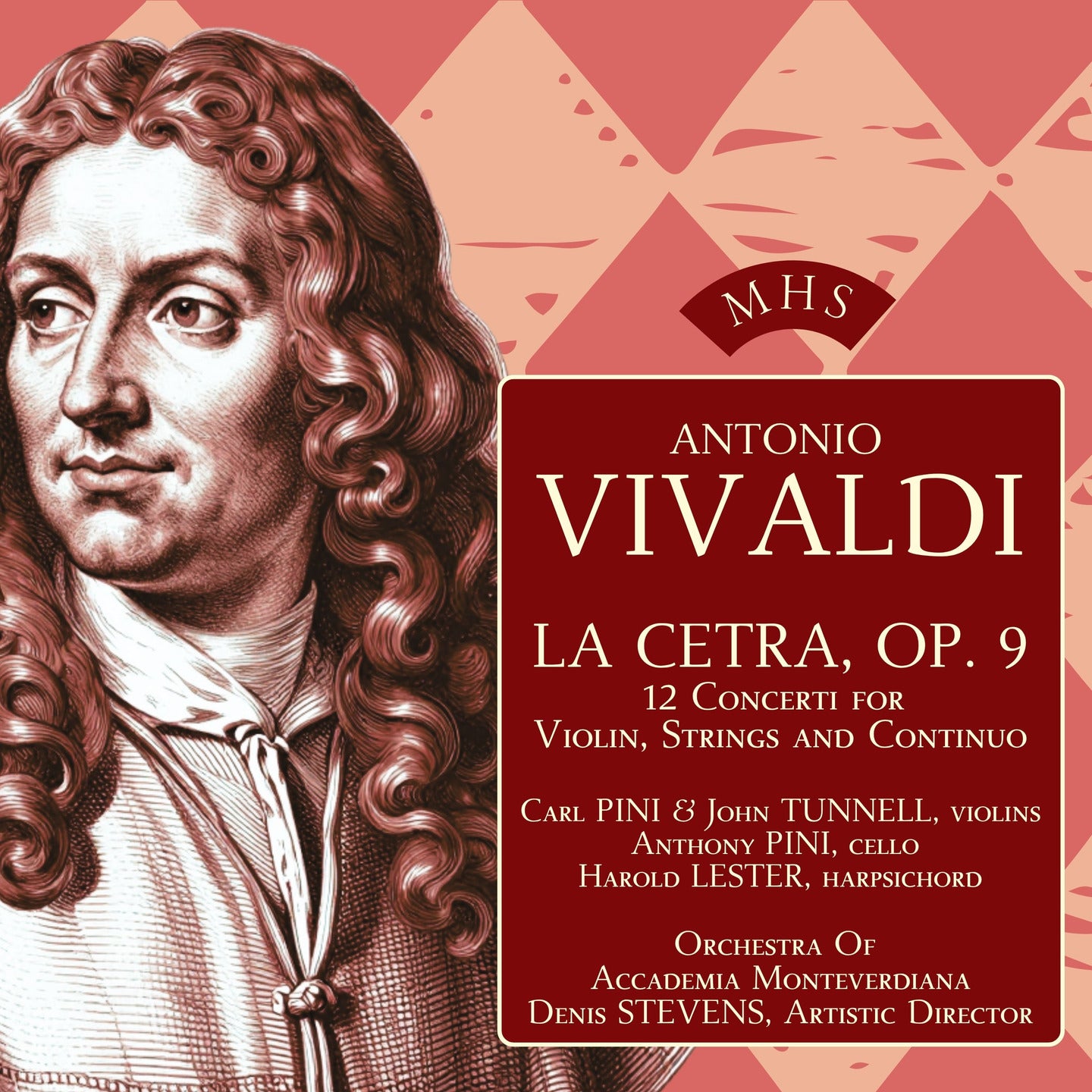 Vivaldi: La Cetra, Op. 9 - Orchestra of Accademia Monteverdiana, Denis Stevens