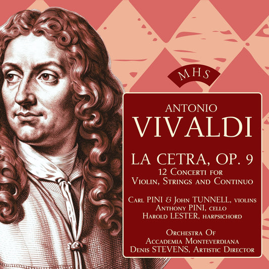 Vivaldi: La Cetra, Op. 9 - Orchestra of Accademia Monteverdiana, Denis Stevens