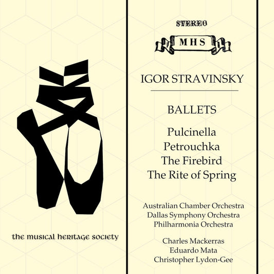 Stravinsky  Pulcinella 10. Scherzino  Andante  Sento dire no'ncè pace (soprano, tenor & bass)