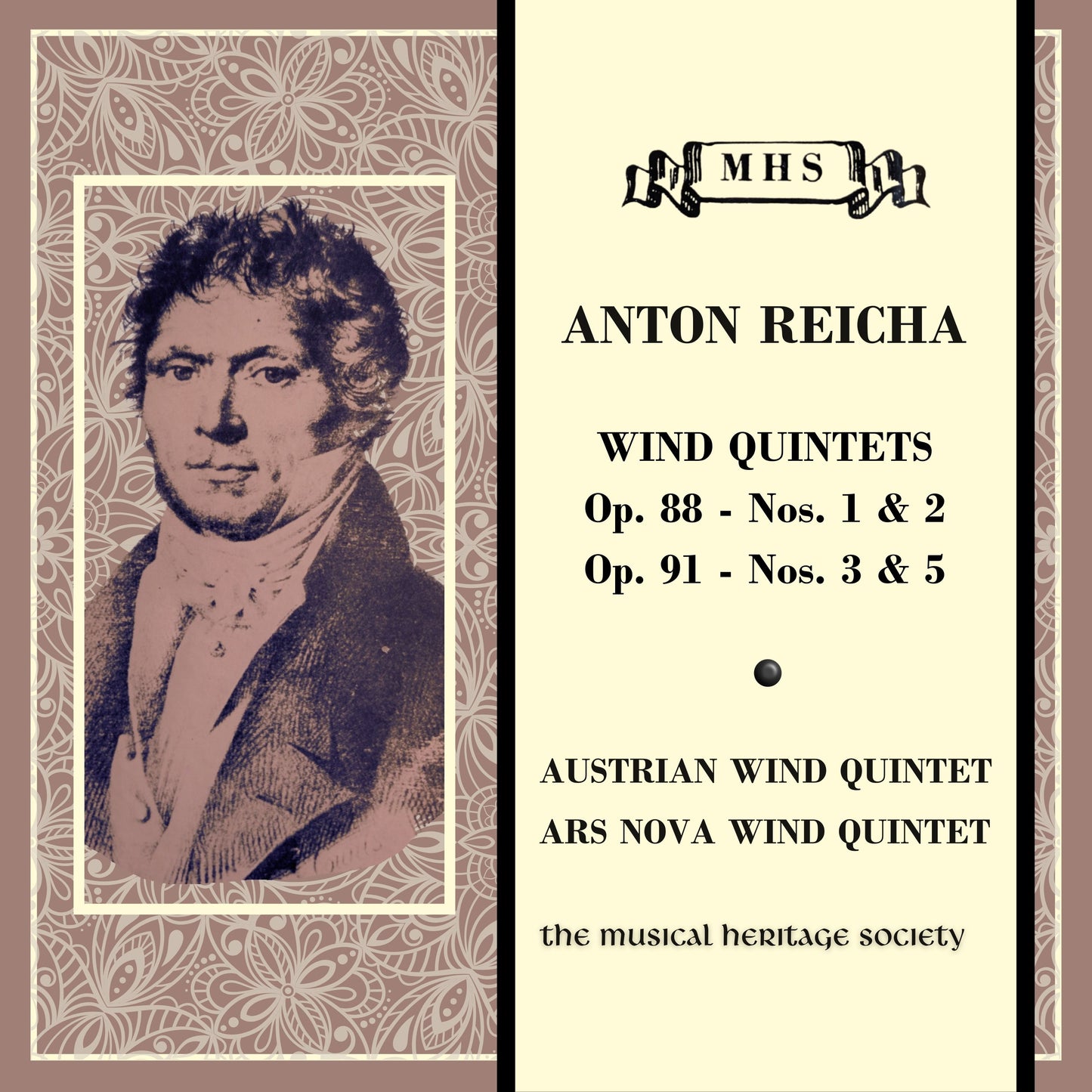 Reicha: Wind Quintets - Austrian Wind Quintet, Ars Nova Wind Quintet