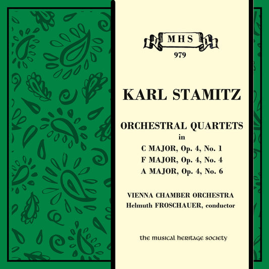 Stamitz: Orchestral Quartets - Vienna Chamber Orchestra