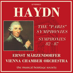 HAYDN: THE "PARIS" SYMPHONIES (Symphonies 82-87) - Vienna Chamber Orchestra,  Ernst Märzendorfer