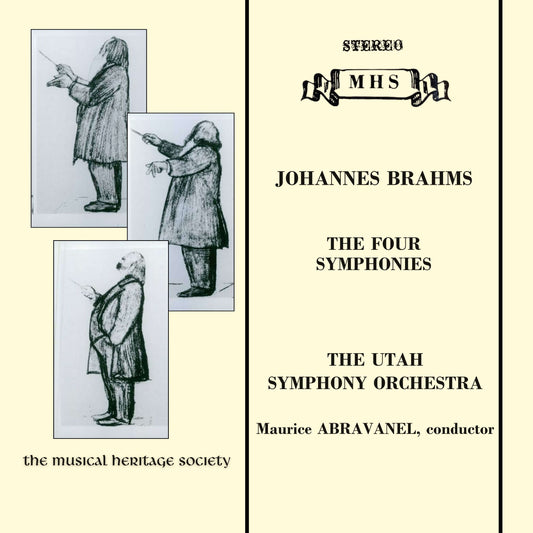 Brahms: The Four Symphonies - Utah Symphony Orchestra, Maurice Abravanel