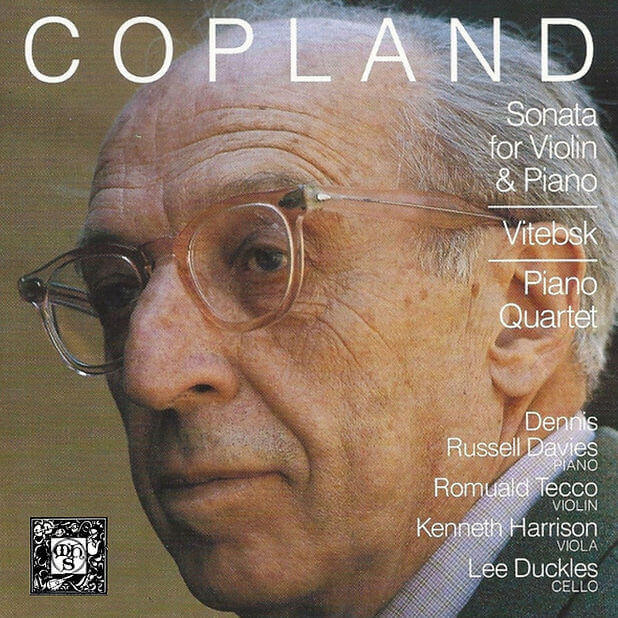 Copland: Chamber Works - Dennis Russell Davies, Romualdo Tecco, Lee Duckles, Kenneth Harrison
