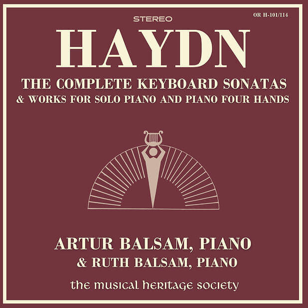 Haydn: Complete Keyboard Sonatas & Works for Solo Piano and Piano Four Hands - Artur Balsam with Ruth Balsam