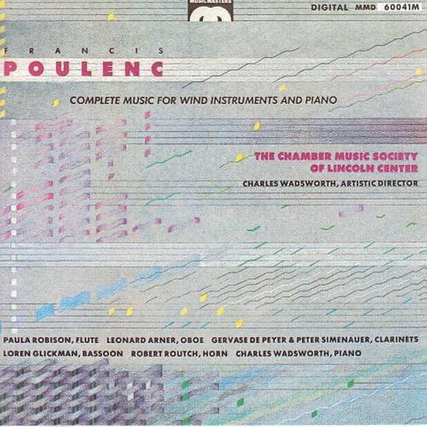 Poulenc: Complete Music for Wind Instruments and Piano - Chamber Music Society of Lincoln Center, Charles Wadsworth
