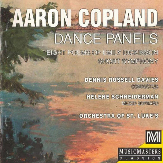 Copland: Dance Panels; Eight Poems of Emily Dickenson; Short Symphony - Orchestra of St. Luke's, Dennis Russell Davies, Helene Scheiderman
