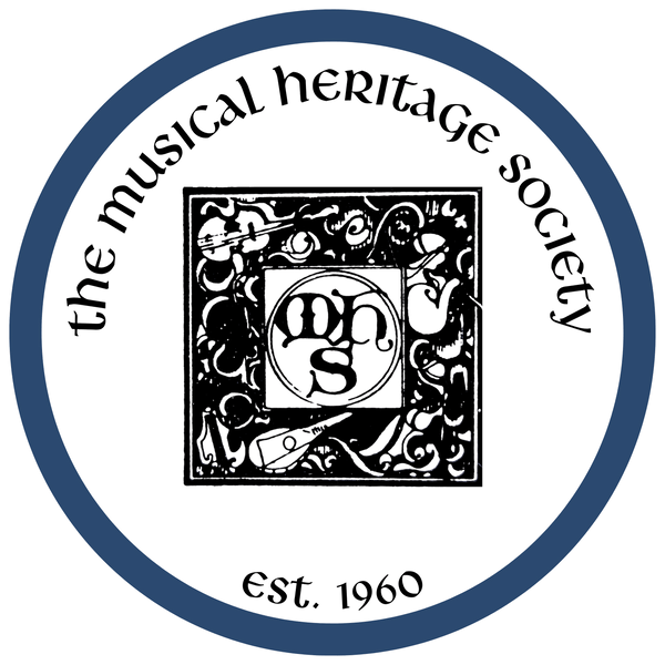 THE MUSICAL HERITAGE SOCIETY GREAT MUSIC FOR ALL The Musical