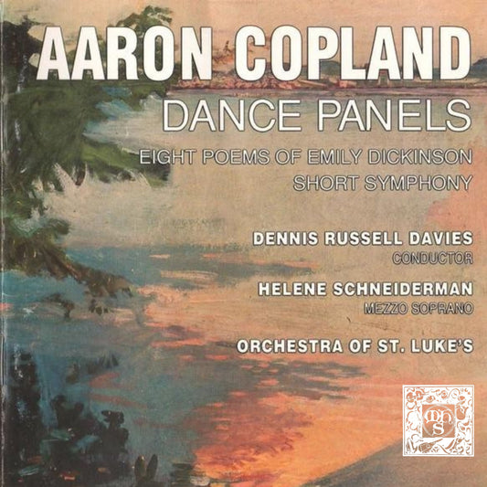 Copland: Dance Panels; Eight Poems of Emily Dickenson; Short Symphony - Orchestra of St. Luke's, Dennis Russell Davies, Helene Scheiderman
