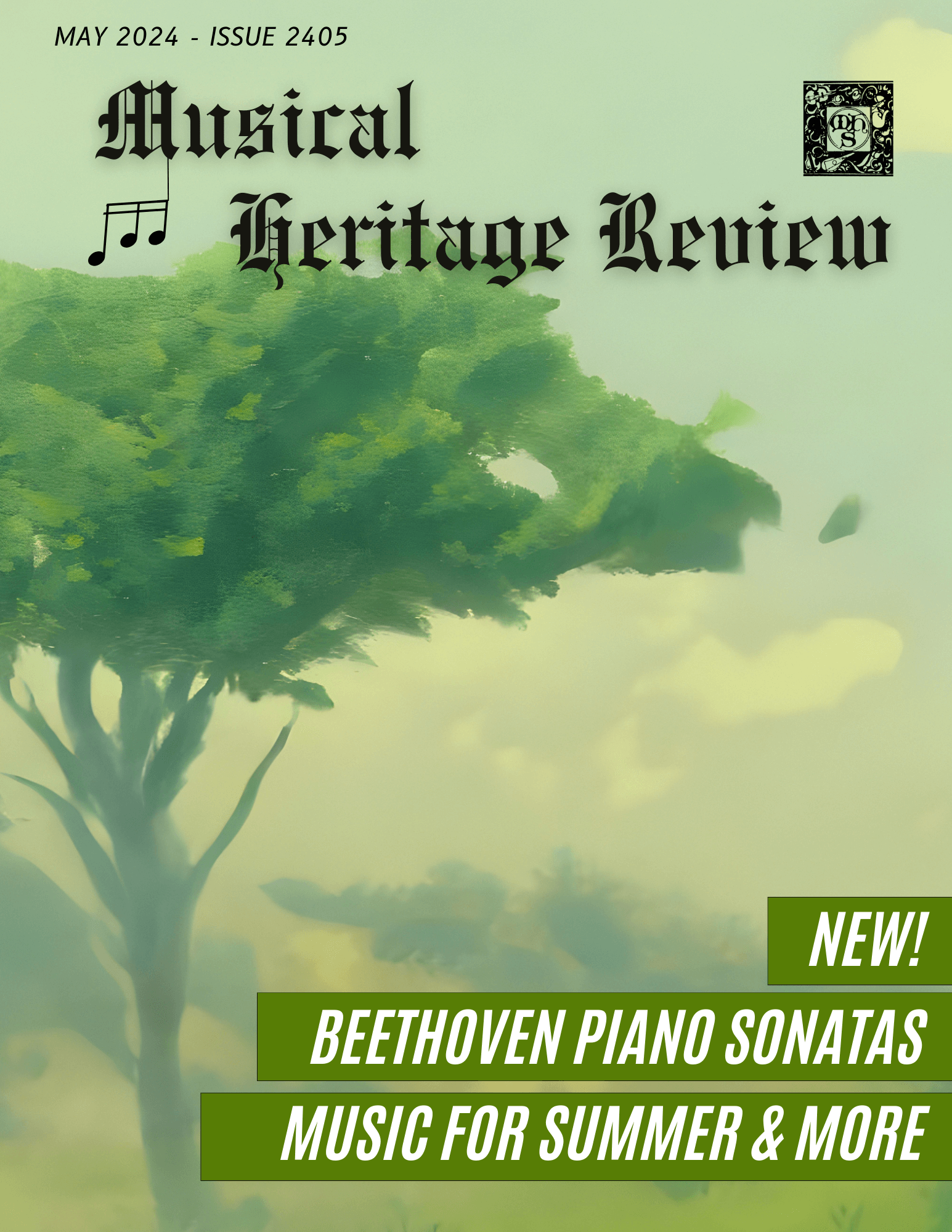 THE MUSICAL HERITAGE SOCIETY GREAT MUSIC FOR ALL The Musical