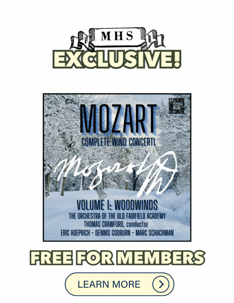 THE MUSICAL HERITAGE SOCIETY GREAT MUSIC FOR ALL The Musical