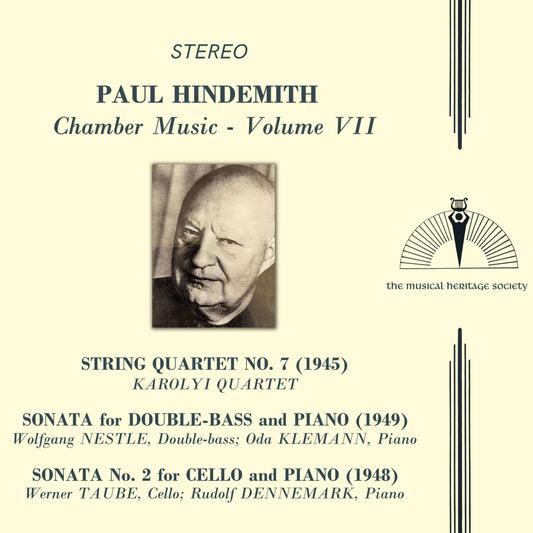 Hindemith: Chamber Music, Vol. VII