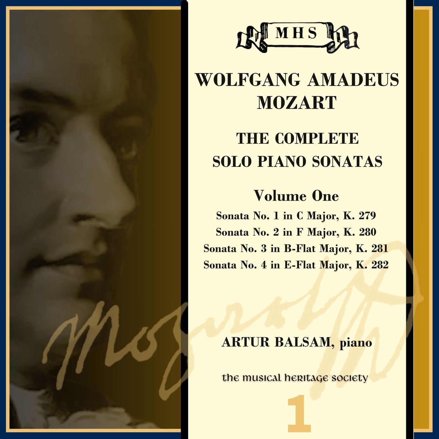 Mozart: The Complete Piano Sonatas, Vol. 1