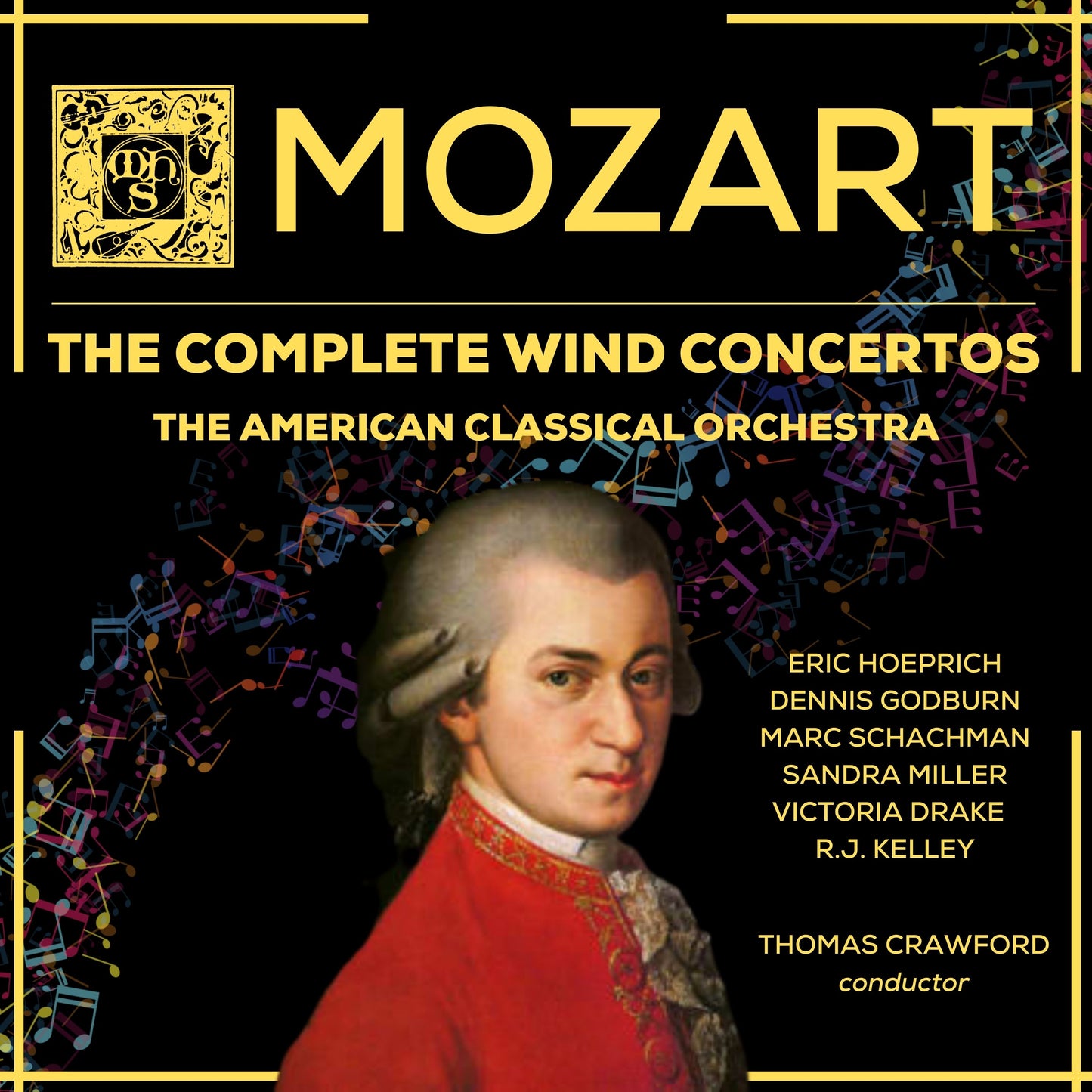 MOZART: THE COMPLETE WIND CONCERTOS - AMERICAN CLASSICAL ORCHESTRA, THOMAS CRAWFORD