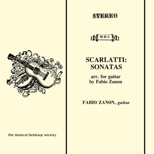 SCARLATTI: SONATAS - Fabio Zanon, guitar