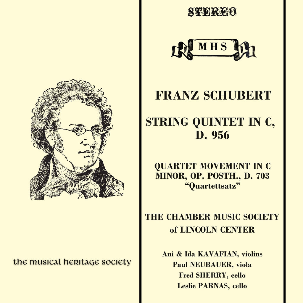 Schubert: String Quintet in C, D. 956, 
