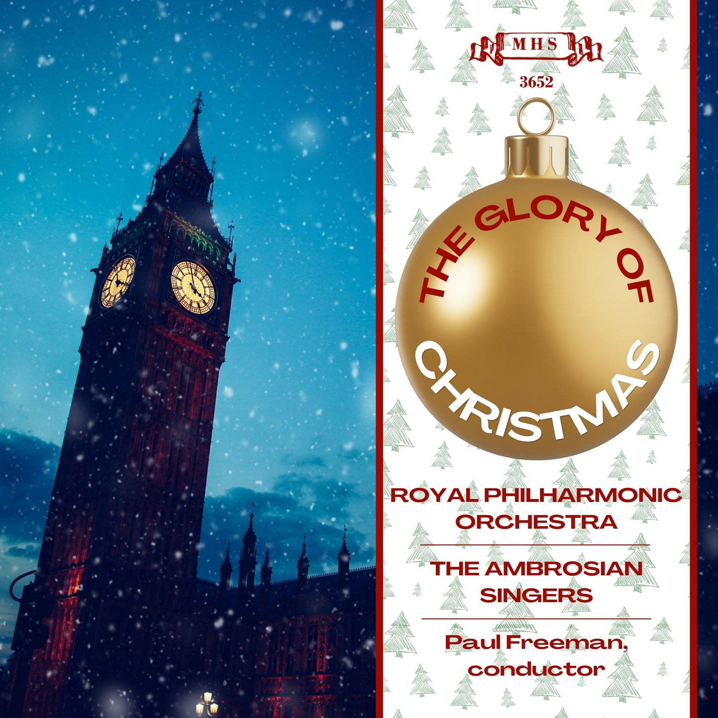 The Glory of Christmas - Royal Philharmonic Orchestra, Ambrosian Singers, Paul Freeman (partial download)