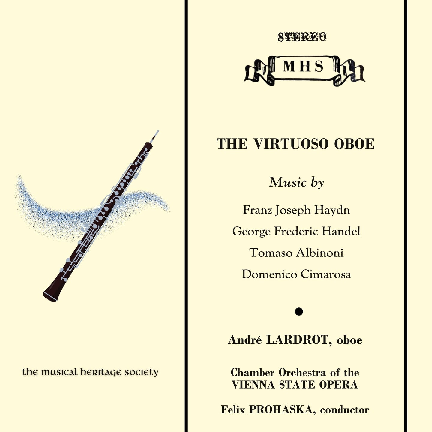 The Virtuoso Oboe (Works by Haydn, Handel, Albinoni, Cimarosa) Lardr