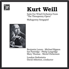 Weill: Suite for Wind Ensemble from The Threepenny Opera, Mahagonny Songspiel