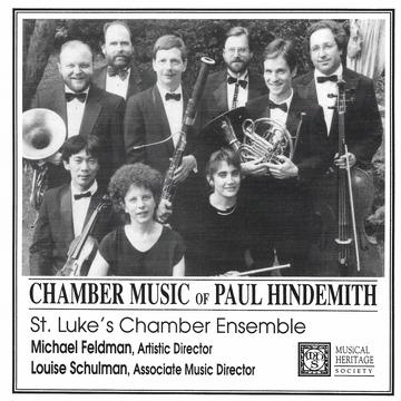 HINDEMITH: Chamber Music - St. Luke's Chamber Ensemble

